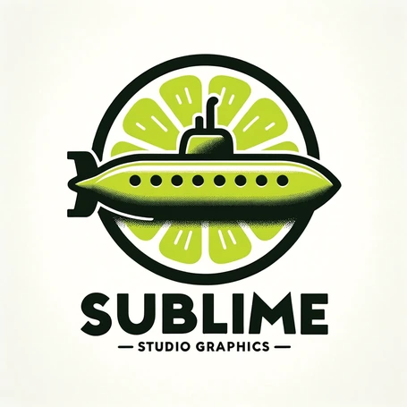 Sublime Studio Graphics UFO and lime logo